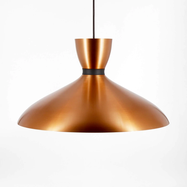 Aluminium Pendelleuchte Kupfer 