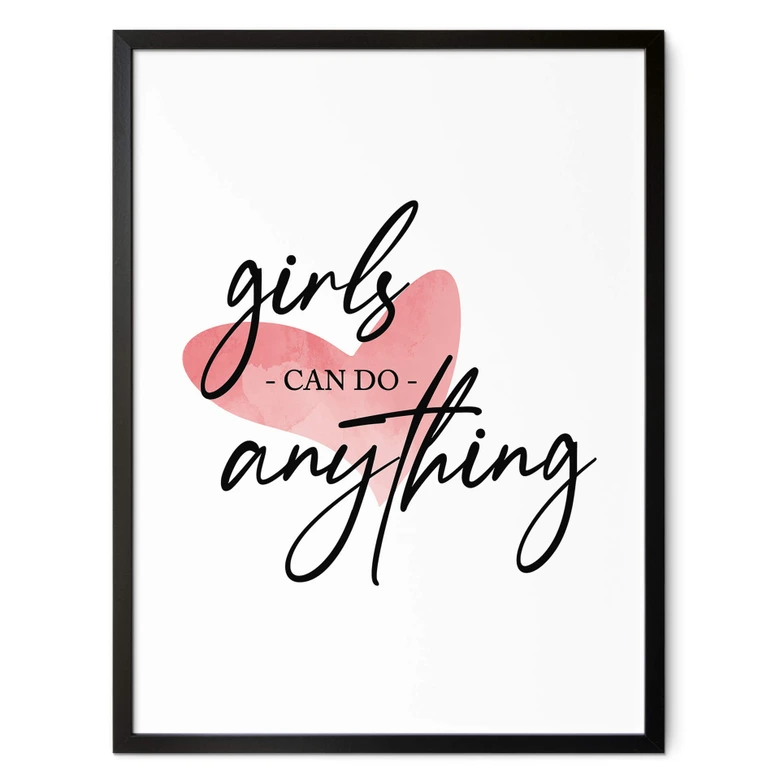 Poster Girls can do anything 