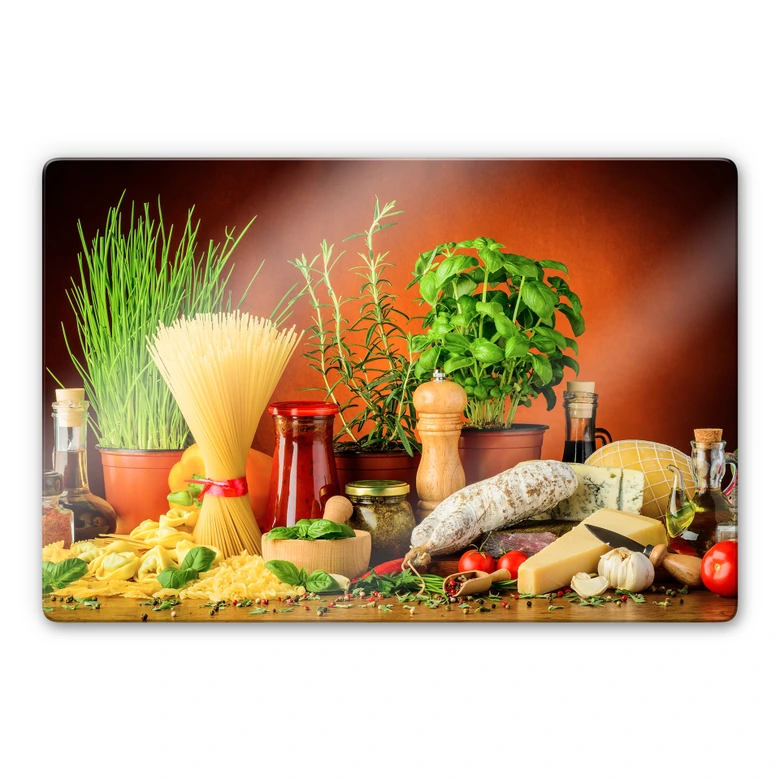 Italian Cooking - Glass Art 