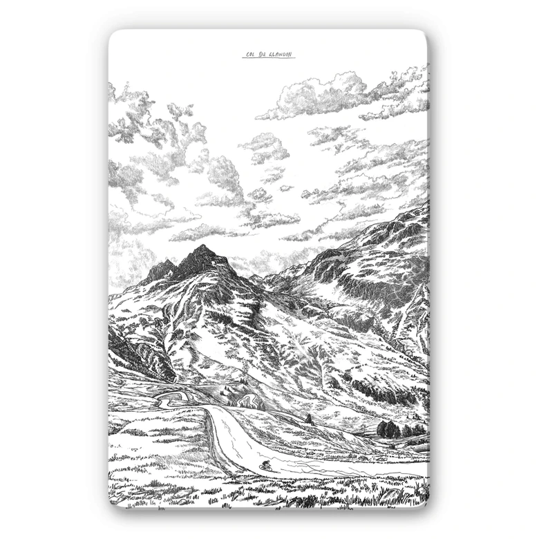 Glasbild Sparshott - Col du Glandon 