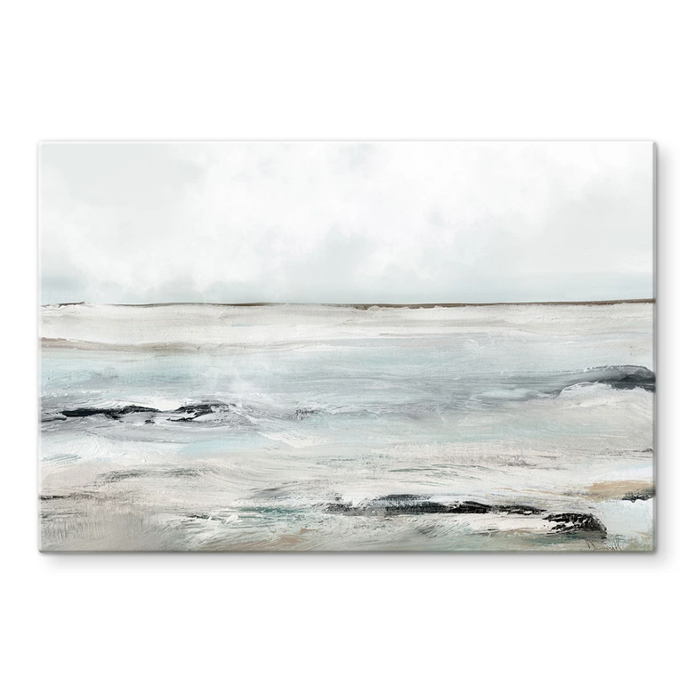 Glasbild Wellen am Sandy Bay - Hobday 