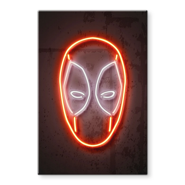 Glasbild Deadpool - Mielu 