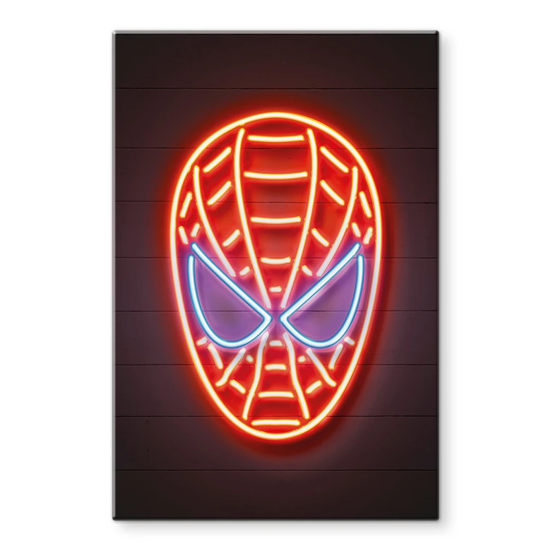 Glasbild Spiderman - Mielu 