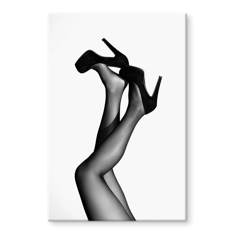 Glasbild 1X Studio - Velvet Pumps 