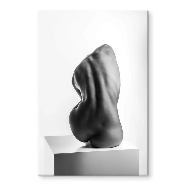 Glasschilderij Valevicius - Verleidelijk Sculptuur 
