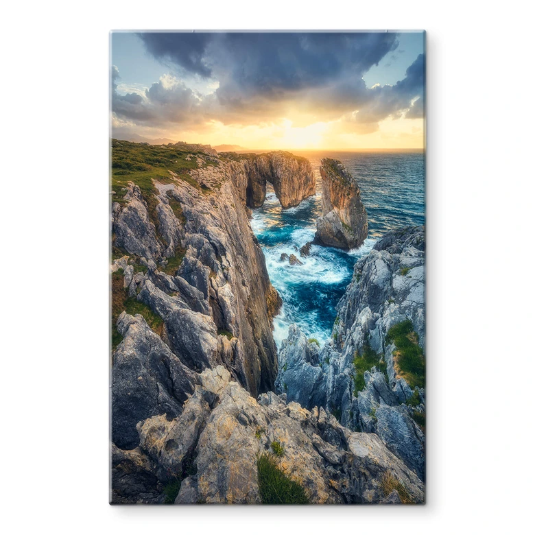Glasbild Wiemer - Punta Peña Flecha 