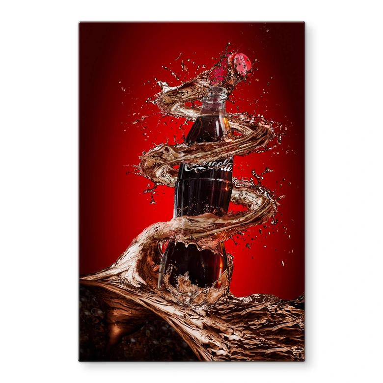 Glasbild Yunta - Geöffnetes Glück 