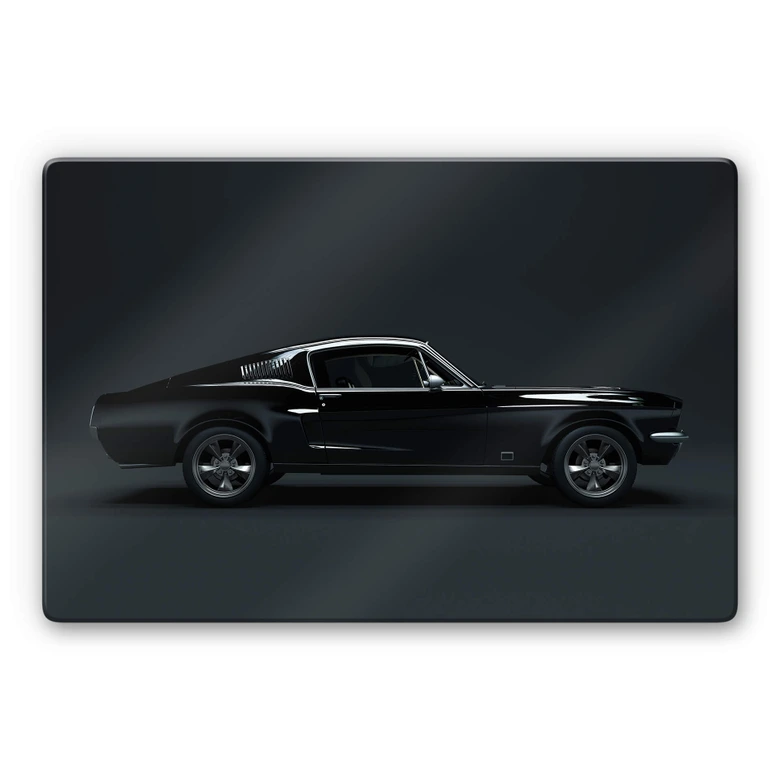 Glasbild - Muscle Car 