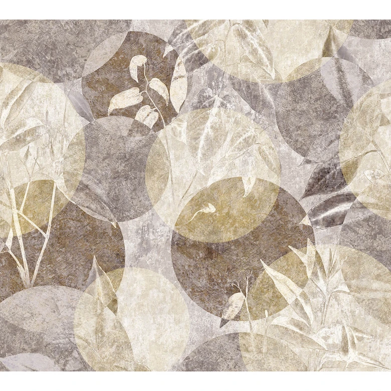 Guido Maria Kretschmer Fototapete Art Edition Tender Circles beige 