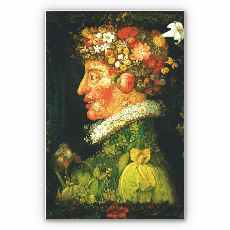 Wandbild Arcimboldo - Der Frühling 