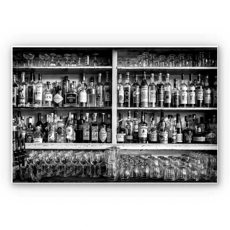 Wandbild Klein - The Classic Bar 