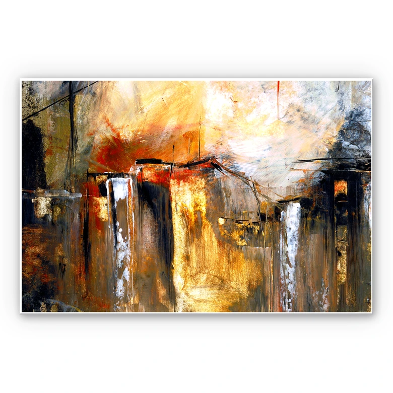 Wandbild Niksic - Licht und Landschaft 