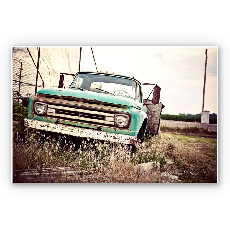 Wanddecoratie Amerikaanse Trucks 