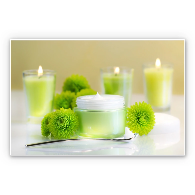 Wandbild Candle Lemon 