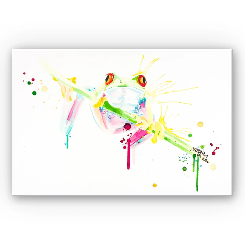 Wandbild Buttafly - Frog 
