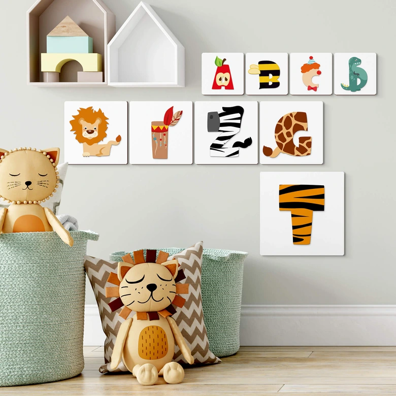 Lettere HDF per bambini 