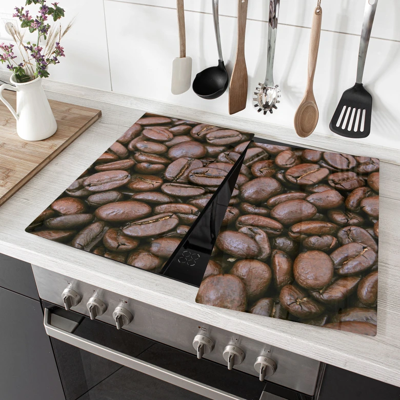 Hob Cover Coffee Beans 