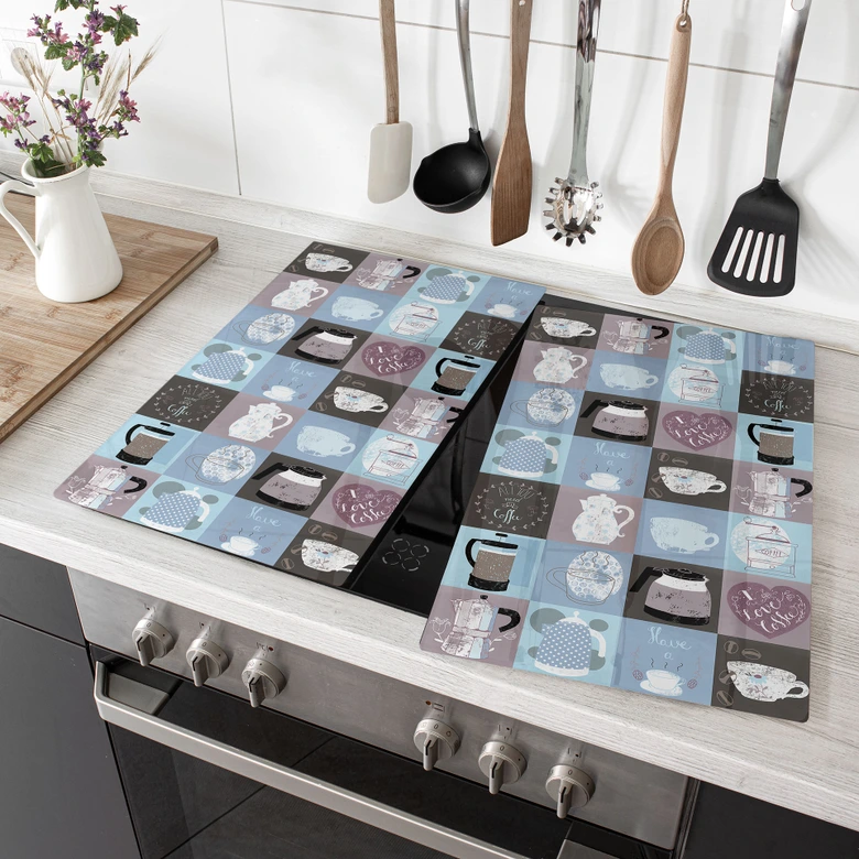 Hob Cover Loske – Coffee Time 