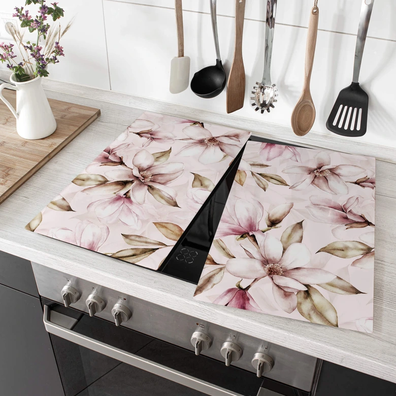 Herdabdeckplatte UN Designs - Soft Magnolia 