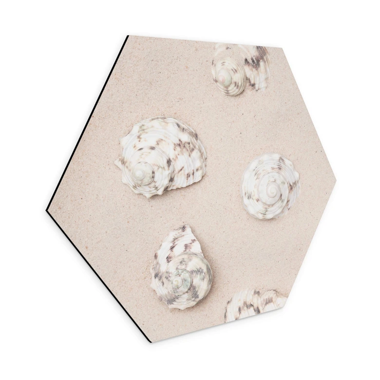 Hexagon - Alu-Dibond 1X Studio - Am Strand 