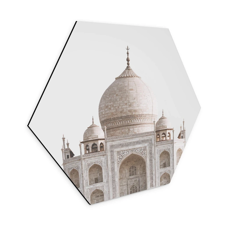 Hexagon - Alu-Dibond Annie - Taj Mahal 
