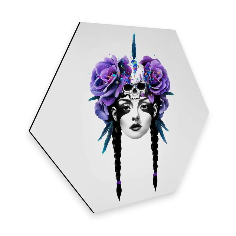 Hexagon Dibond Ireland - New Way Warrior 