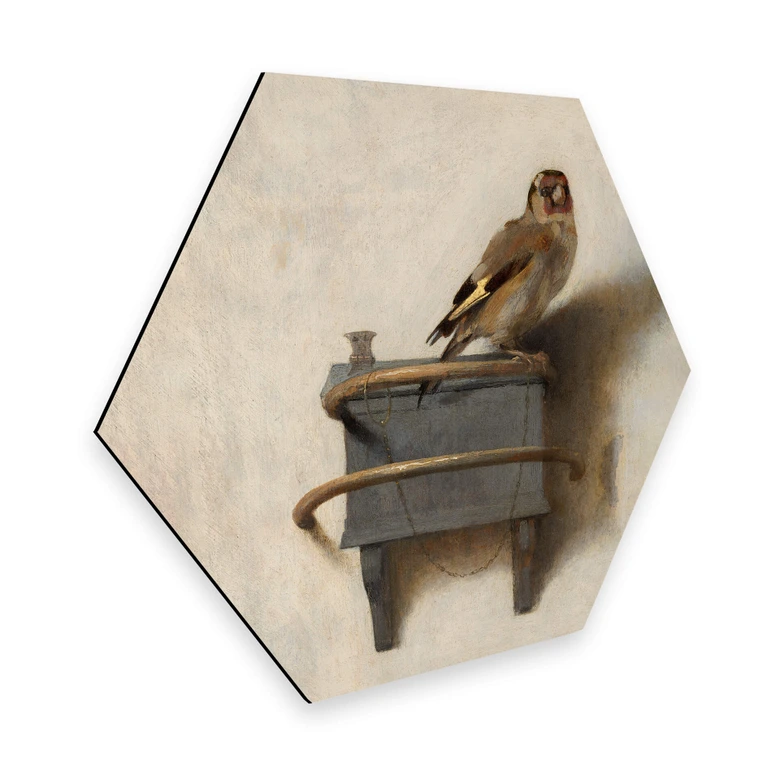 Hexagon Dibond Fabritius - het Puttertje 