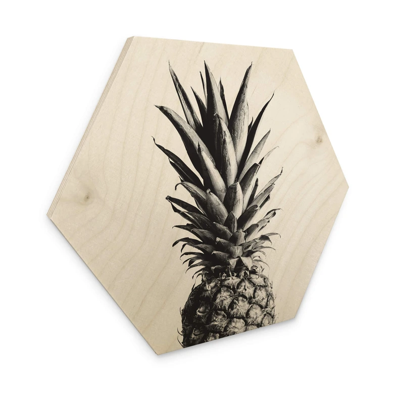 Hexagon - Holz 1X Studio - Ananas 