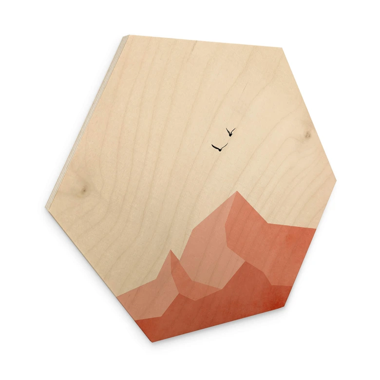 Hexagon - Holz Kubistika - Zugspitze 