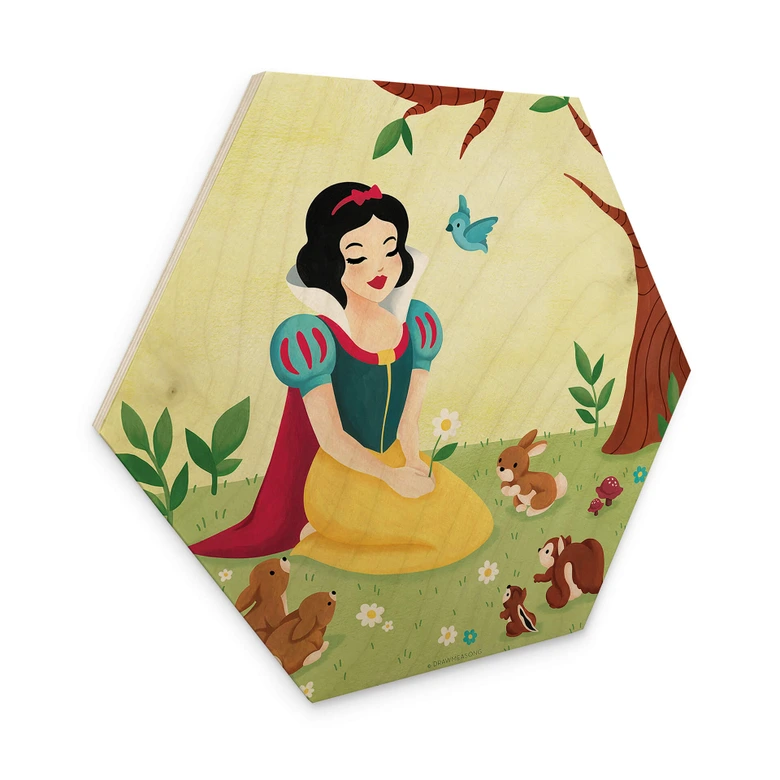 Hexagon Hout Tohmé - Snow White 