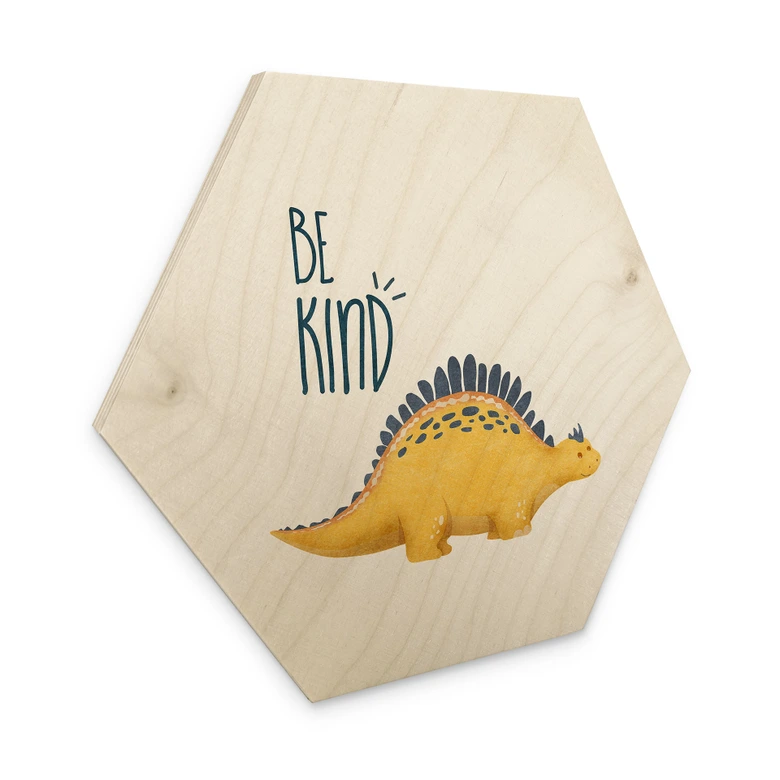 Hexagone - Bois Dino Be Kind - Stégosaure - Tunaboylu 