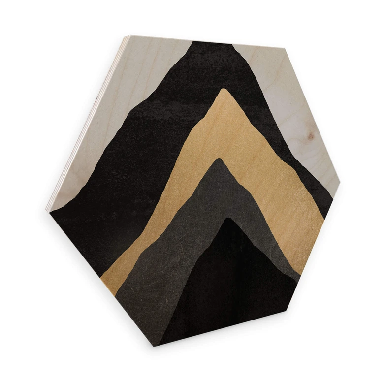 Hexagon Hout berkenfineer - Fredriksson - Four Mountains 