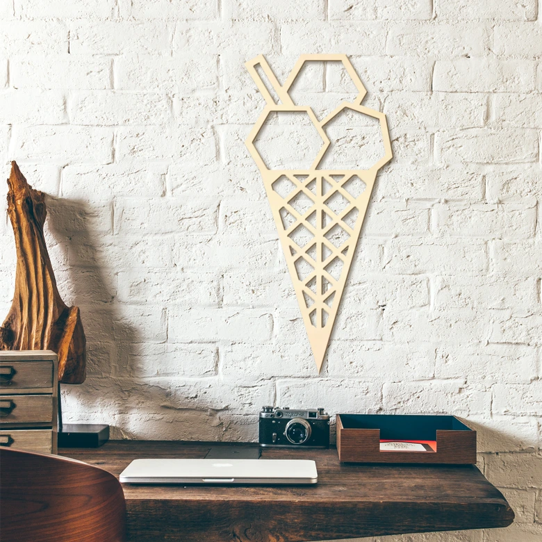 Wooden Icecream – poplar wood 