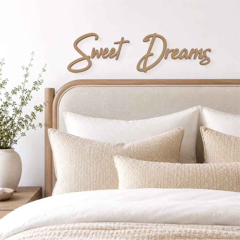 Décoration en bois MDF Sweet Dreams 