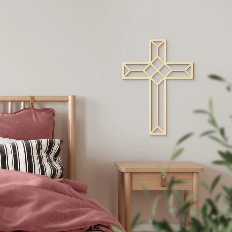 Wooden Cross – poplar wood 