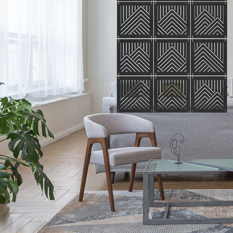 Raumteiler Berge - MDF 