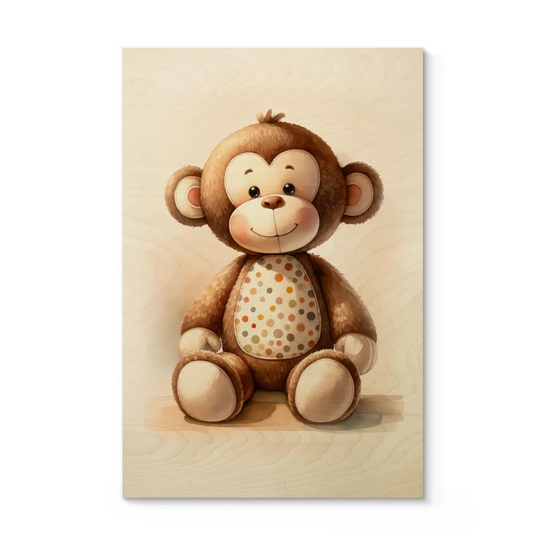 Cuadro de madera Monito - Magnusson 