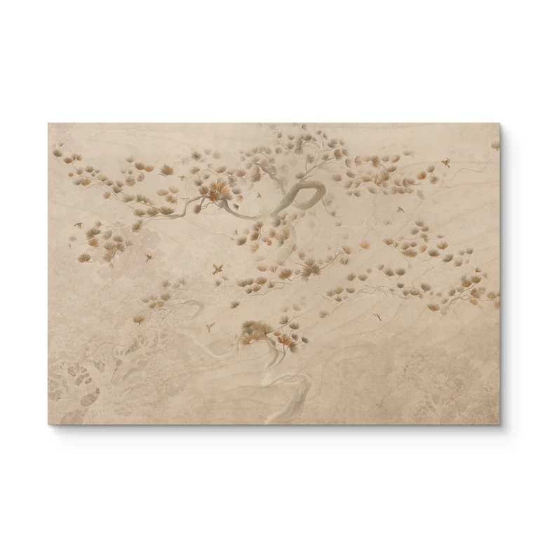 Elegante Houten Wanddecoratie in Aziatische stijl - Ms Tiff 