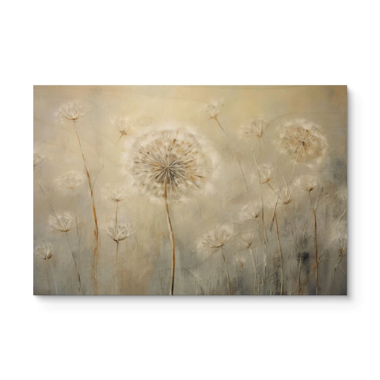 Holzbild Pusteblumen-Traum im Frühling - Paksoylu 