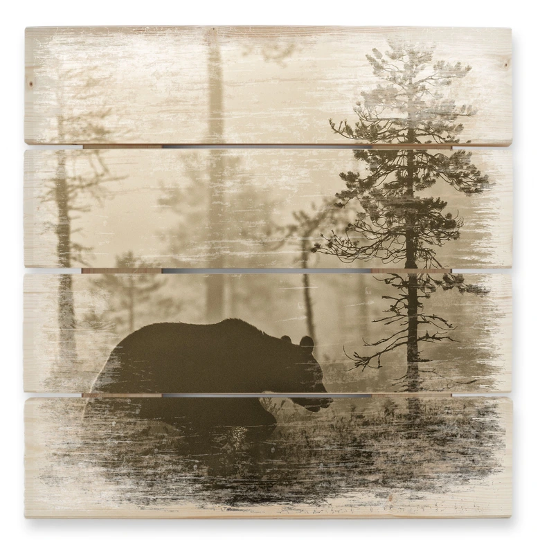 Hout Ove Linde - Ochtendnevel 