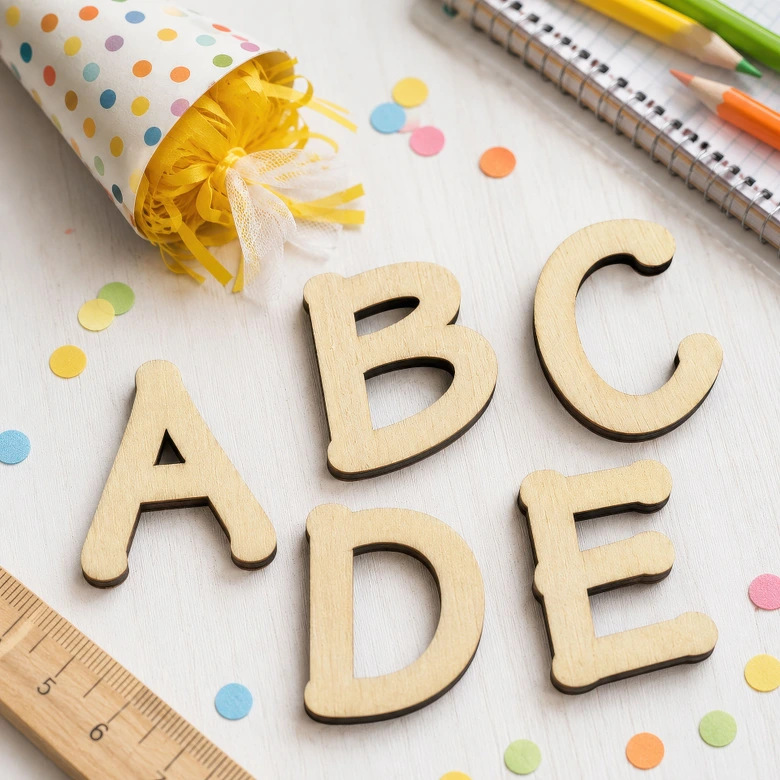 Decorative Letters Tekton – 26 parts alphabet 
