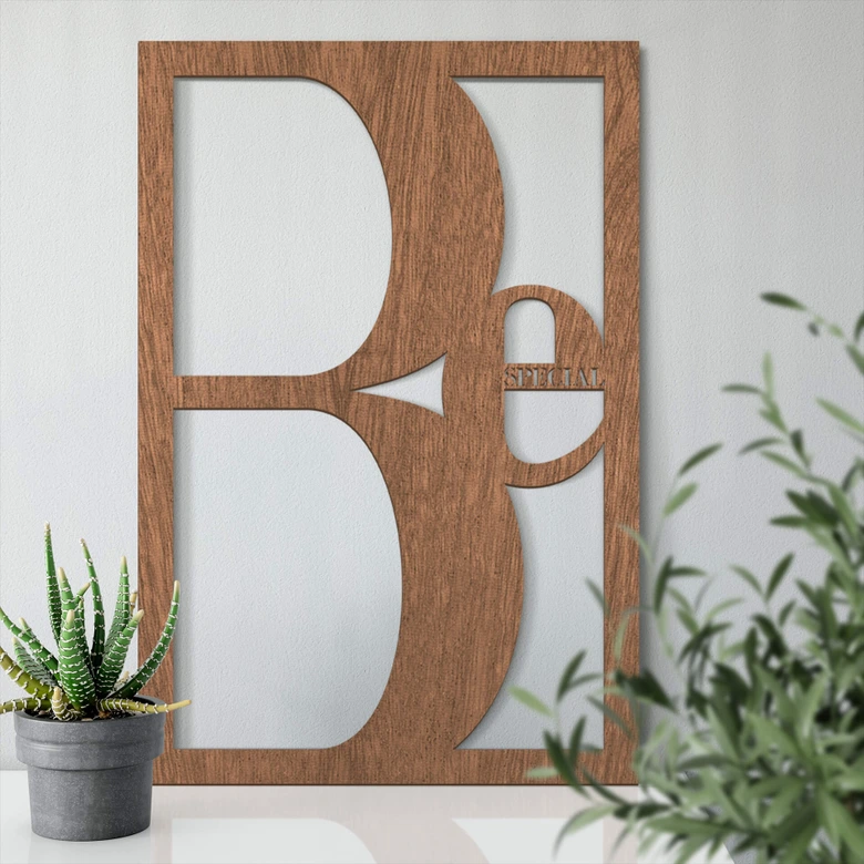 Dekobild Mahagoni - Be special 