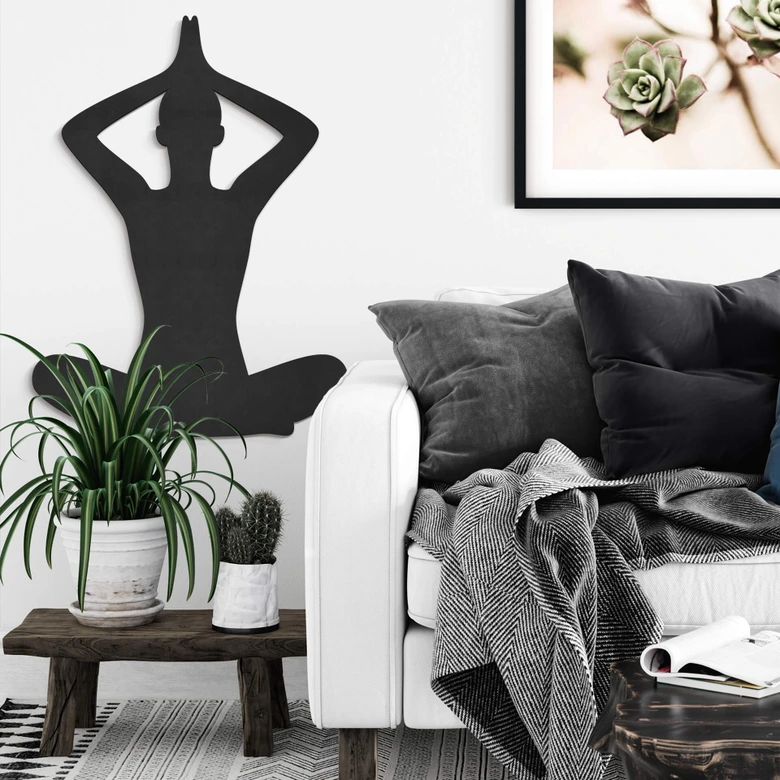 MDF Decoratie Yoga Pose 02 