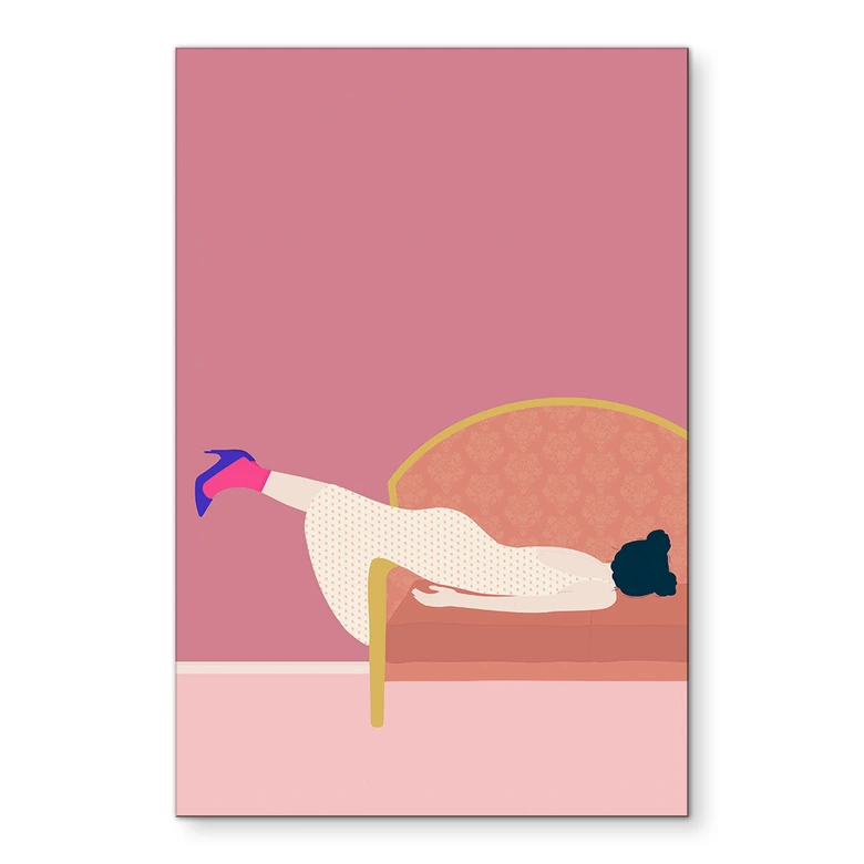 Wandbild Maddies Mood - Jota de jai - Alu-Dibond 
