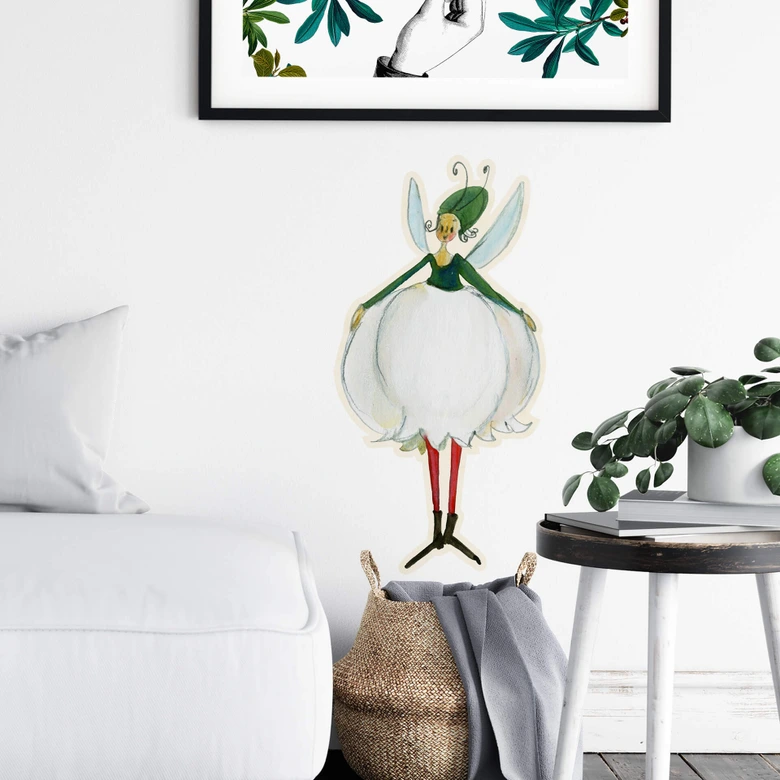 Wandtattoo Leffler - Blütenelfe Mai 