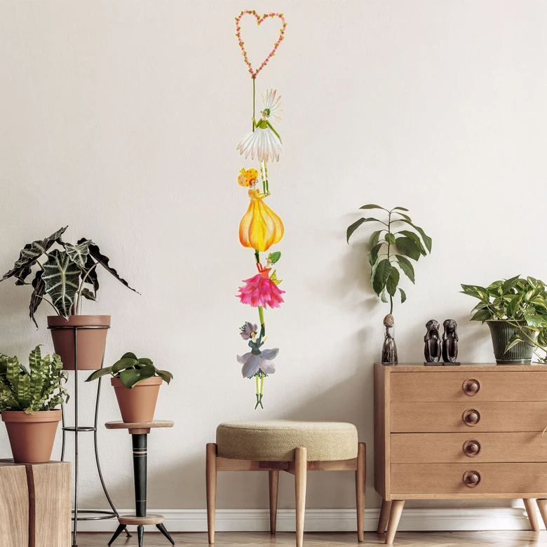 Wandtattoo Leffler - Blumenfrauen 