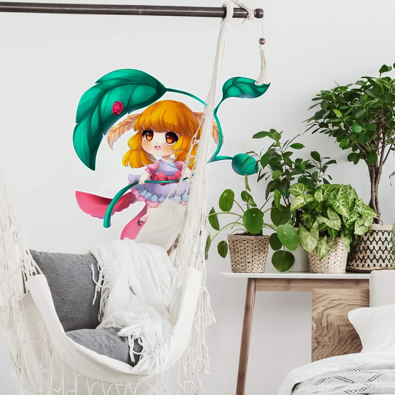 Muursticker La Doll Blanche – Little Fairy 