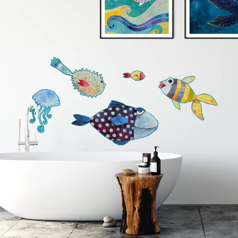 Wall sticker Blanz - Fish 