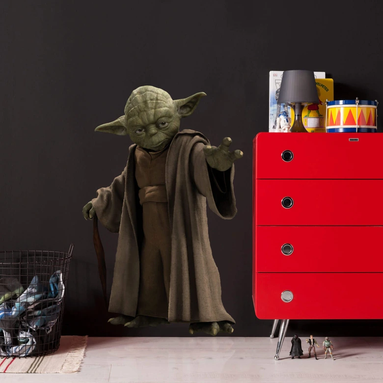 Wandsticker Star Wars Yoda 