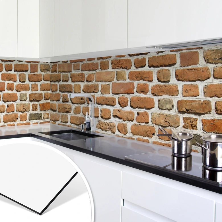 Küchenrückwand - Alu-Dibond - Mauer 02 